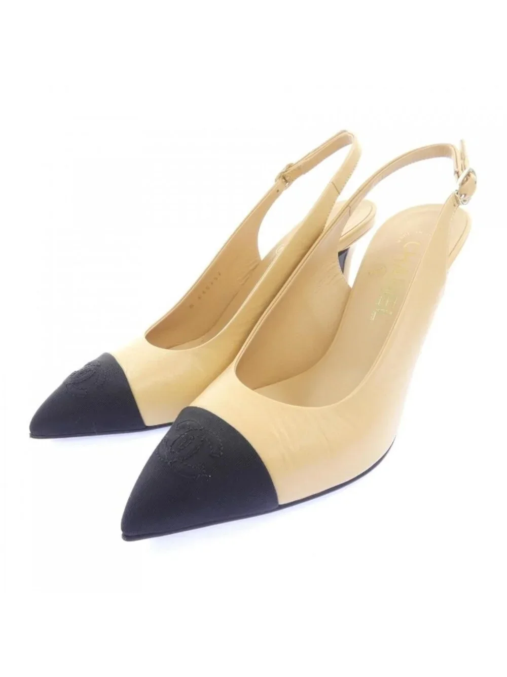 Chanel Slingback Pumps Heel